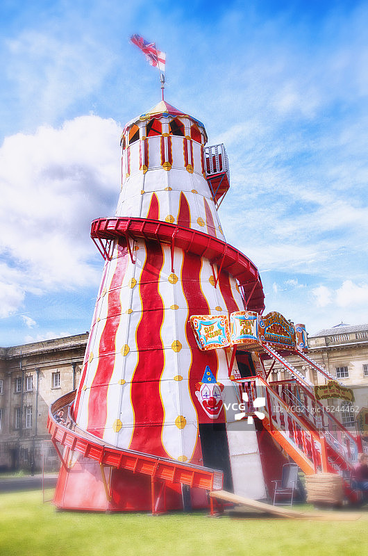 螺旋滑梯图片素材