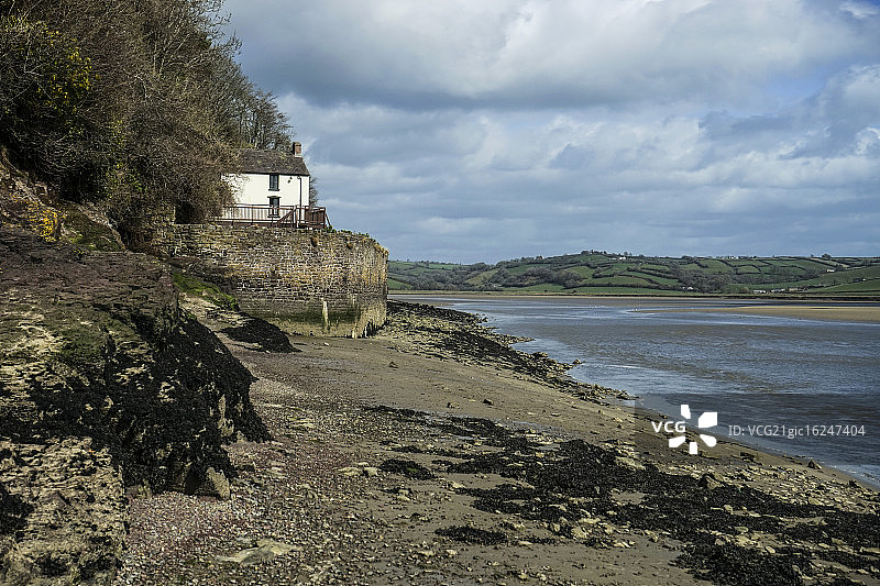 迪伦·托马斯船屋，拉恩图片素材