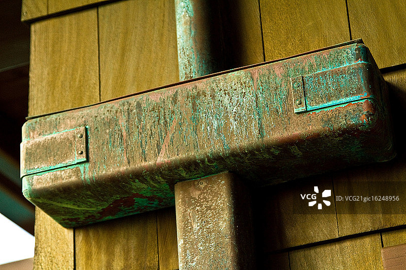 铜制排水沟图片素材