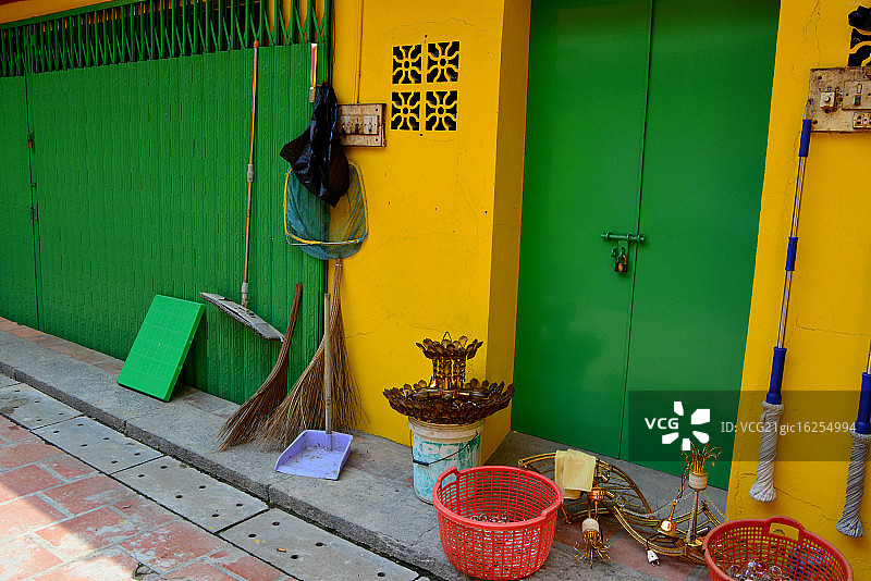 西贡的观音寺图片素材