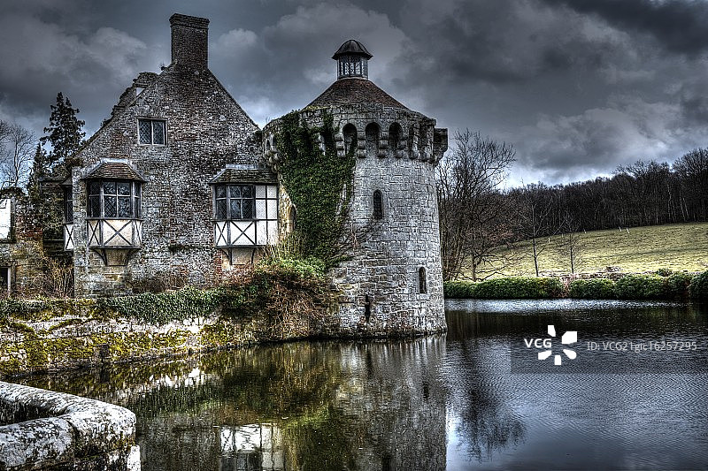 斯科特尼城堡图片素材