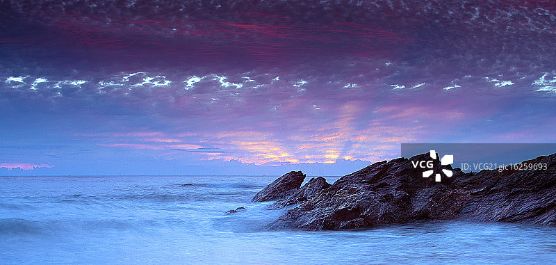 菲斯特拉尔海滩图片素材