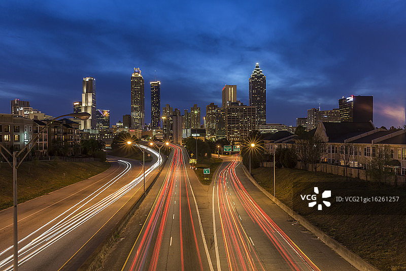 亚特兰大低云景观图片素材