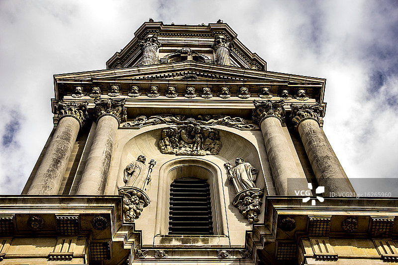 雷恩教堂塔顶图片素材