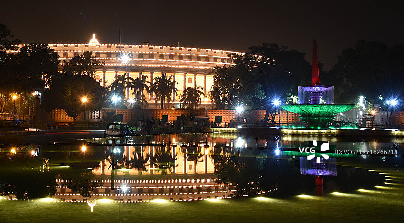 印度议会大厦图片素材