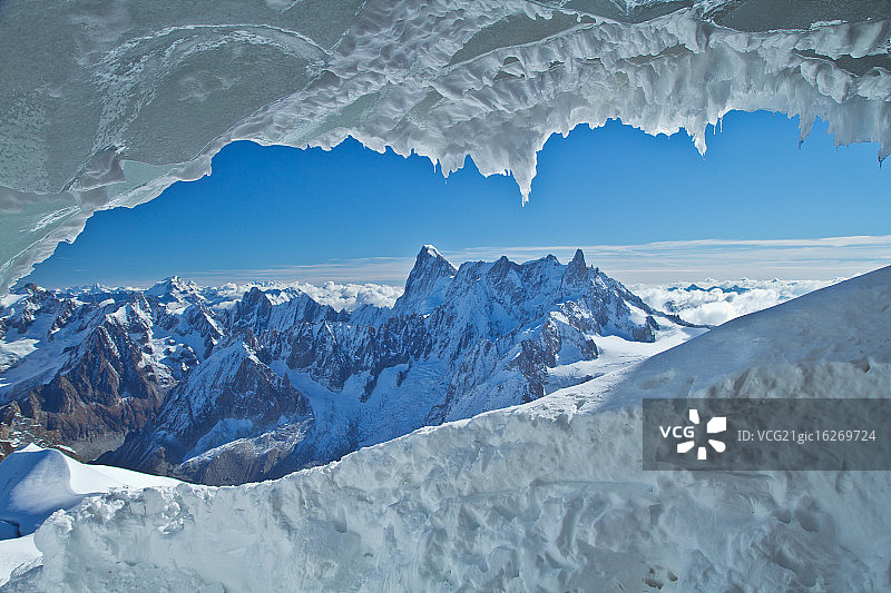 从南针峰望远图片素材