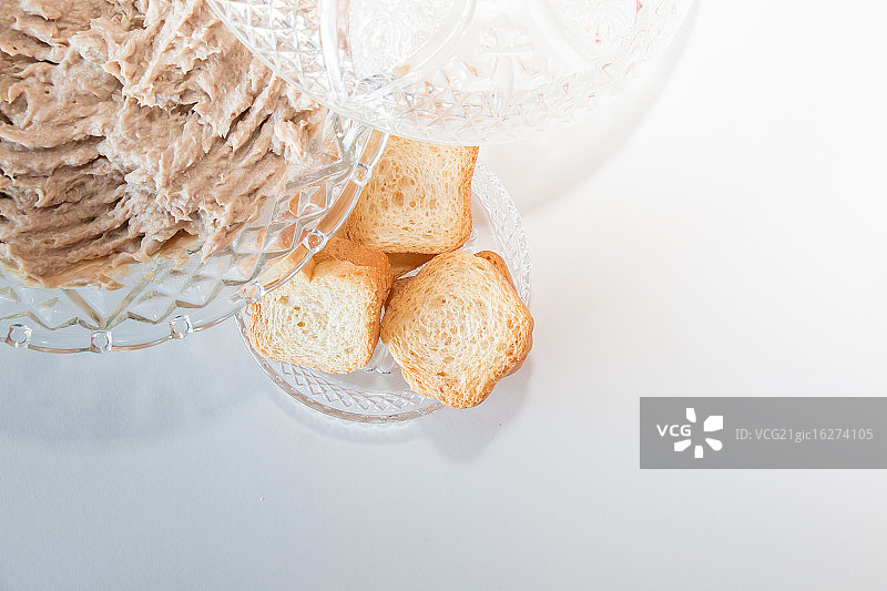 烤面包片图片素材