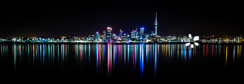 奥克兰夜景图片素材