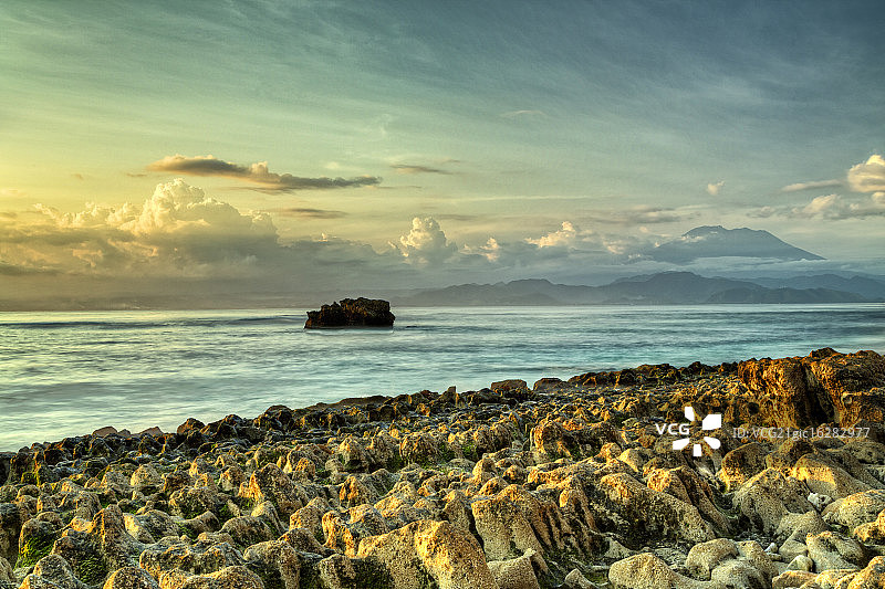 努萨蓝梦岛，巴厘岛图片素材