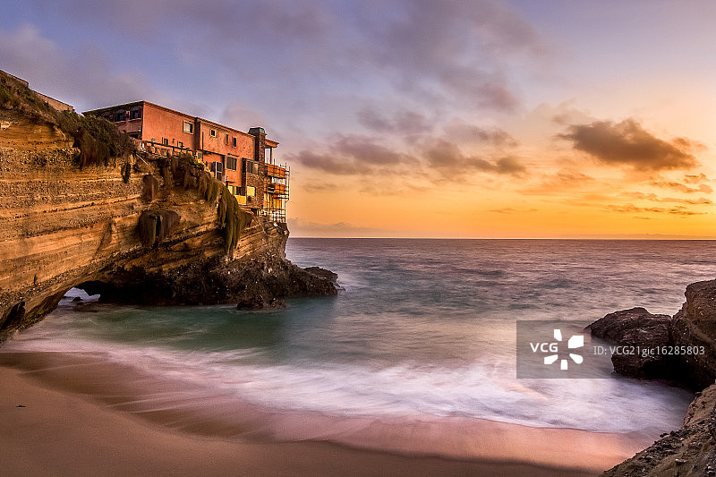 拉古纳海滩海湾图片素材