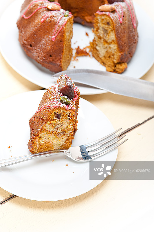 栗子蛋糕面包甜点图片素材