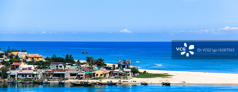 越南浪姑海滩图片素材