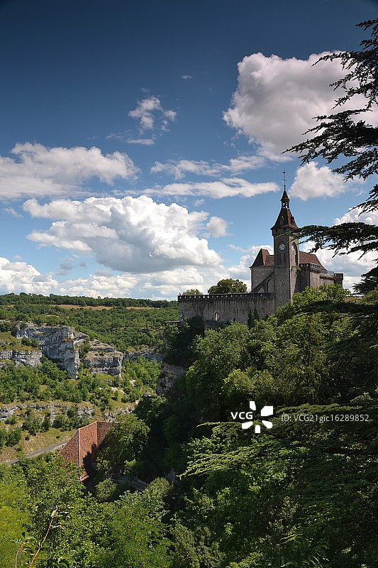 罗卡马杜尔的城墙图片素材