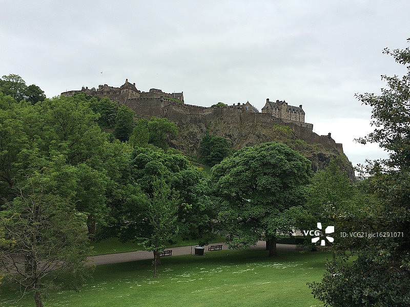 爱丁堡城堡图片素材