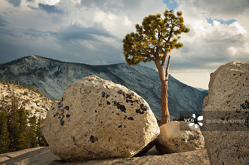 约塞米蒂国家公园奥姆斯特德角图片素材
