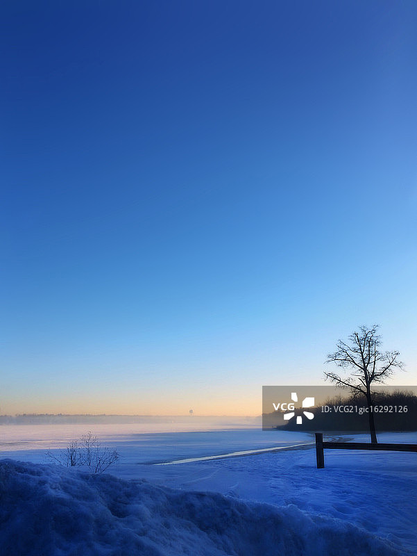 马斯基根的早晨图片素材