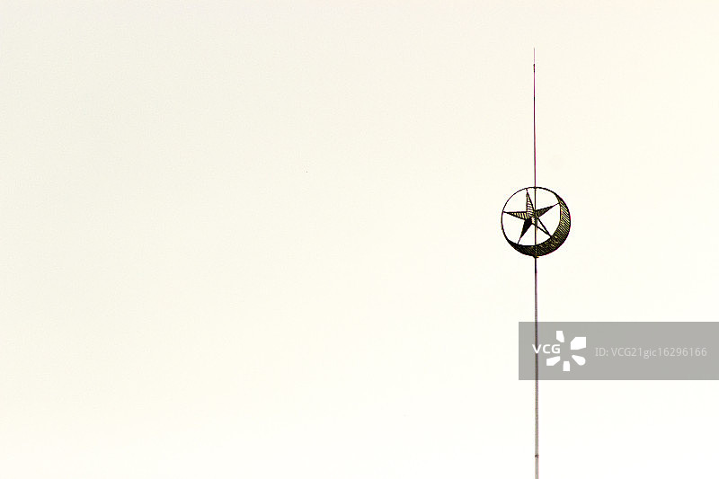 独立清真寺顶部图片素材