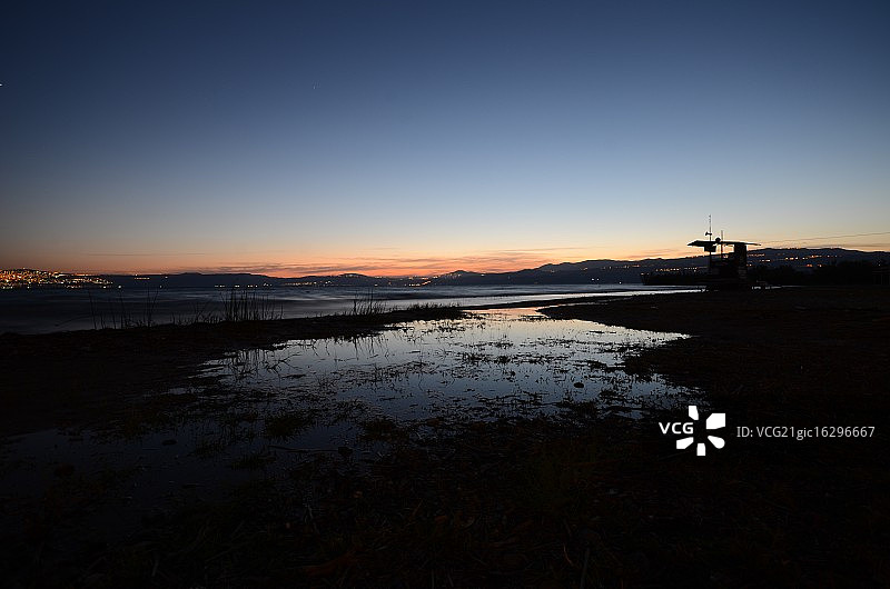 寂静的加利利海图片素材