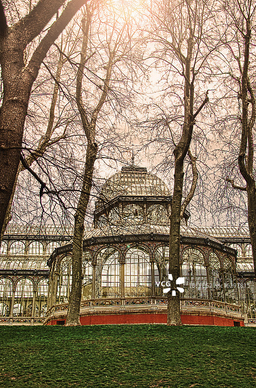 马德里水晶宫图片素材