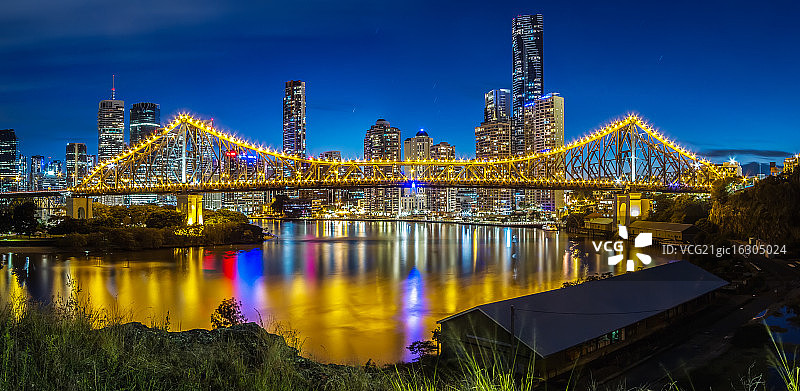 布里斯班故事桥，昆士兰图片素材