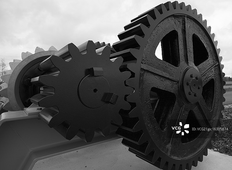 车轮不停转动...图片素材