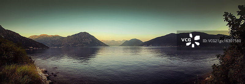 黑山科托尔湾图片素材