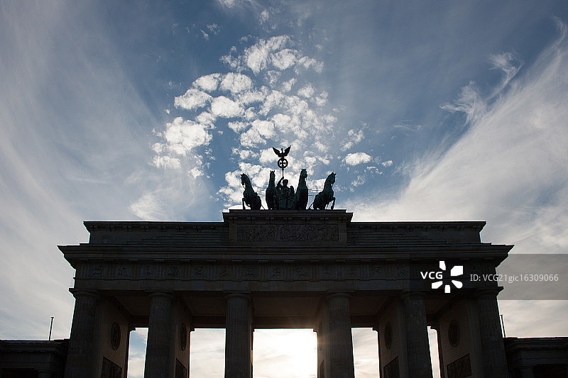 勃兰登堡门图片素材
