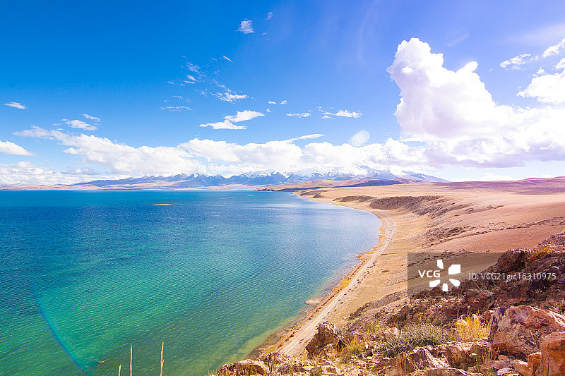 玛旁雍错图片素材