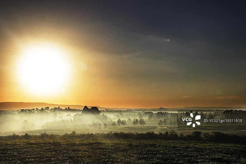 卡卡梅加日出图片素材