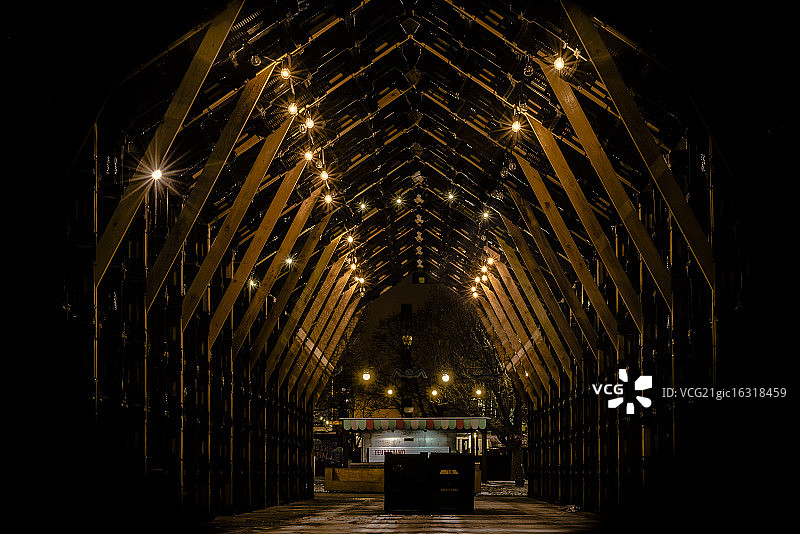 灯光和盒子图片素材