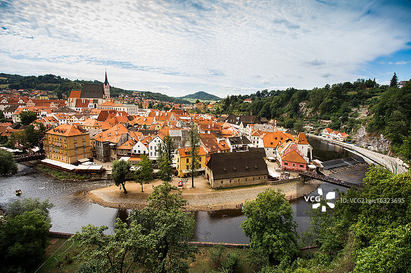 切斯基·克鲁姆洛夫图片素材