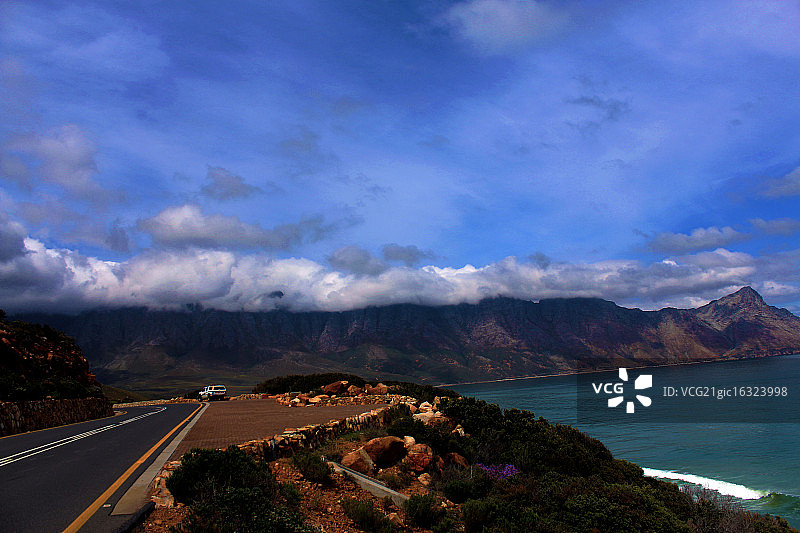 在花园大道上图片素材