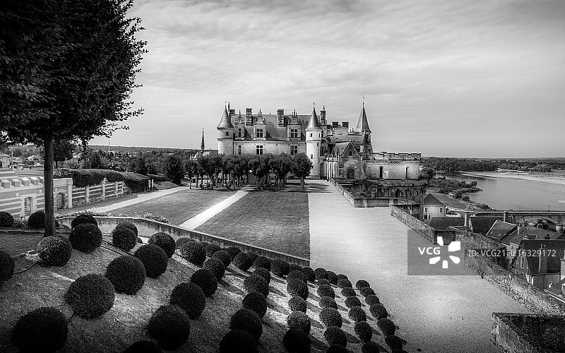 昂布瓦兹城堡图片素材