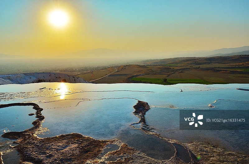 帕穆卡莱图片素材