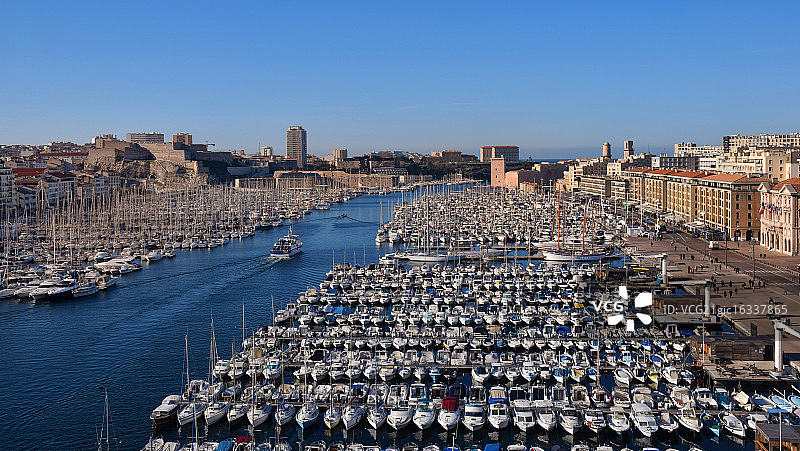 马赛，港口图片素材