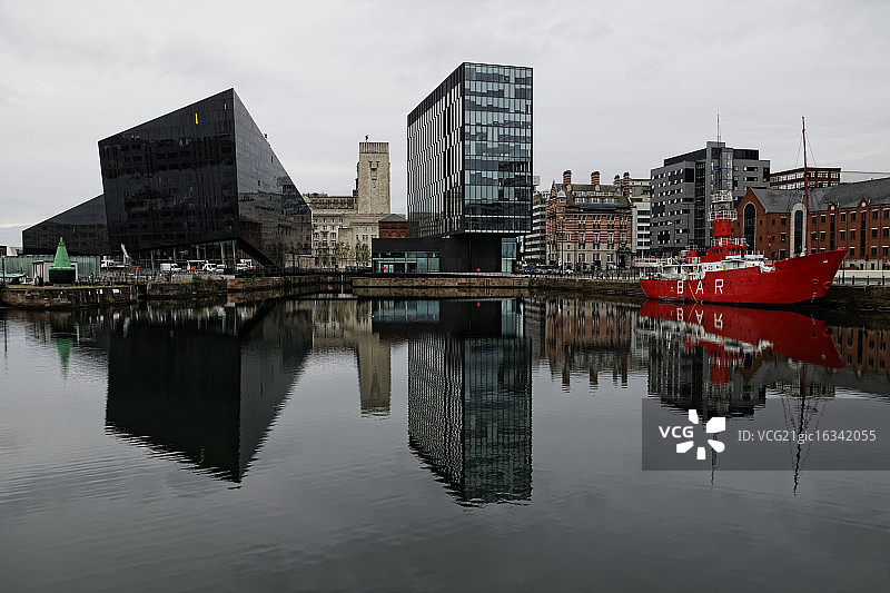 利物浦阿尔伯特码头图片素材