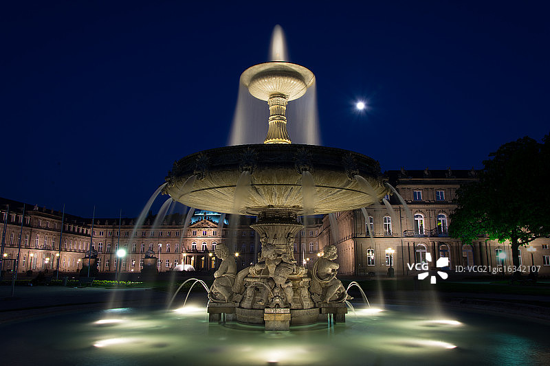 斯图加特王宫广场图片素材