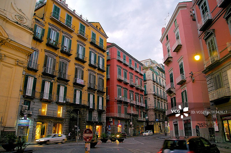 彩色那不勒斯图片素材