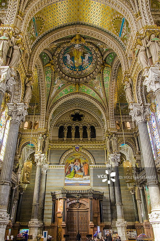 富维耶大教堂图片素材