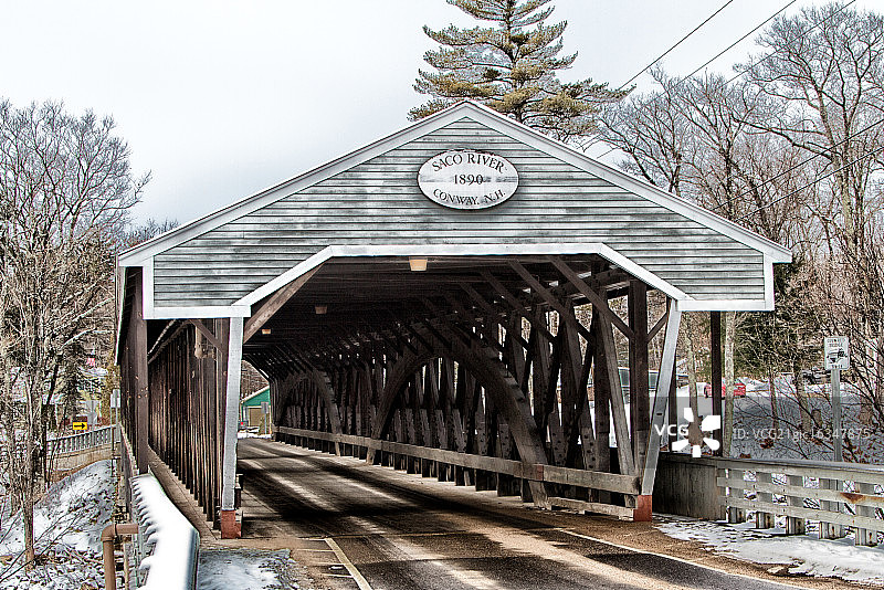 萨科河大桥图片素材