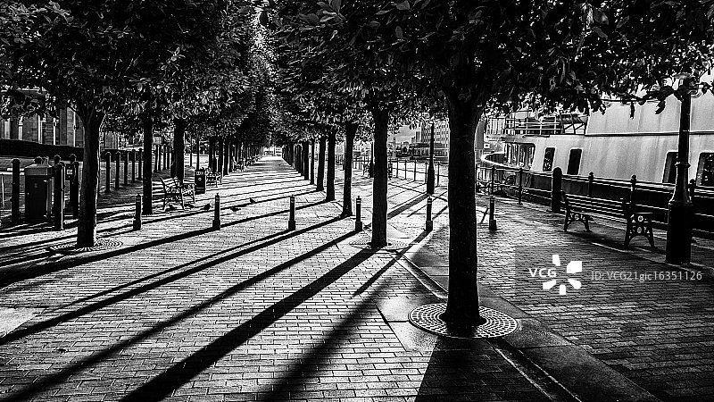 索尔福德码头图片素材