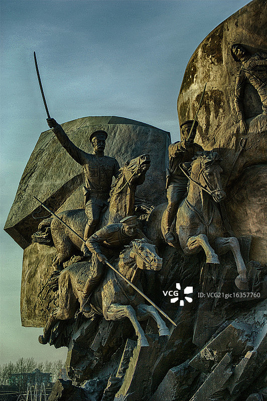 铁马与哥萨克骑兵图片素材