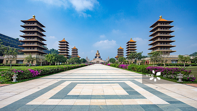 台湾佛光山图片素材