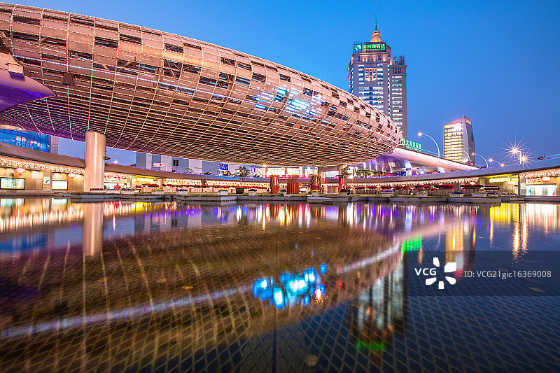 上海五角场图片素材