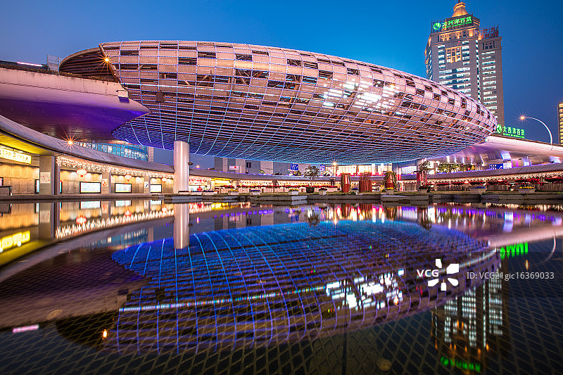 上海五角场图片素材