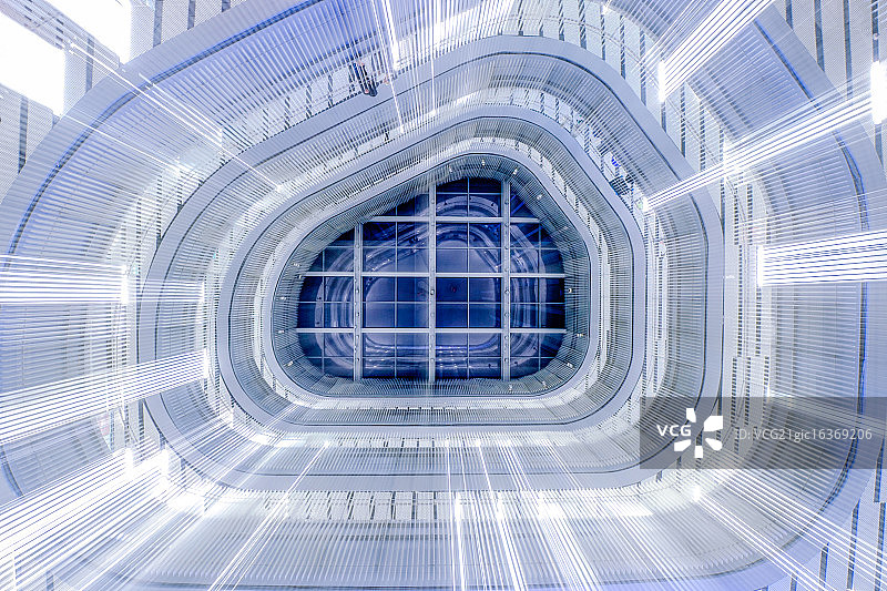 北京三里屯SOHO屋顶图片素材