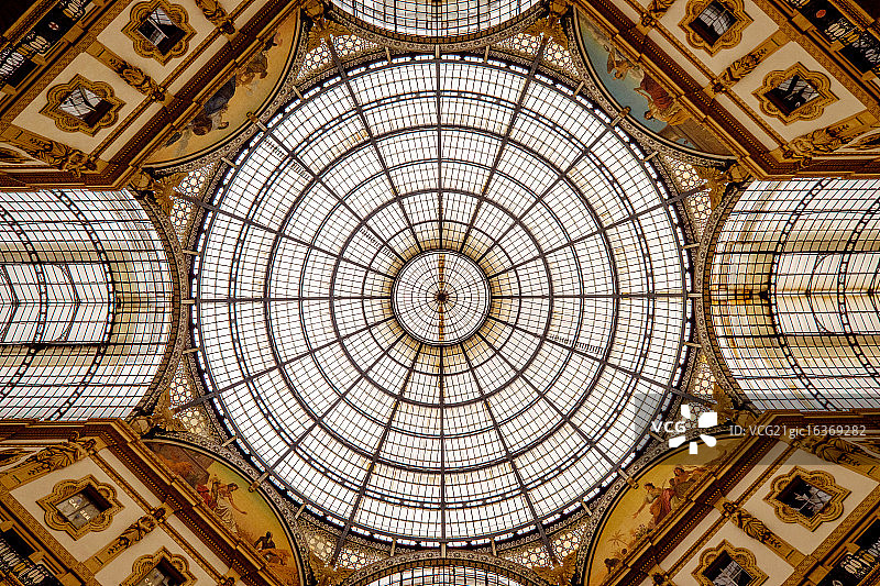 米兰埃马努埃莱二世长廊图片素材