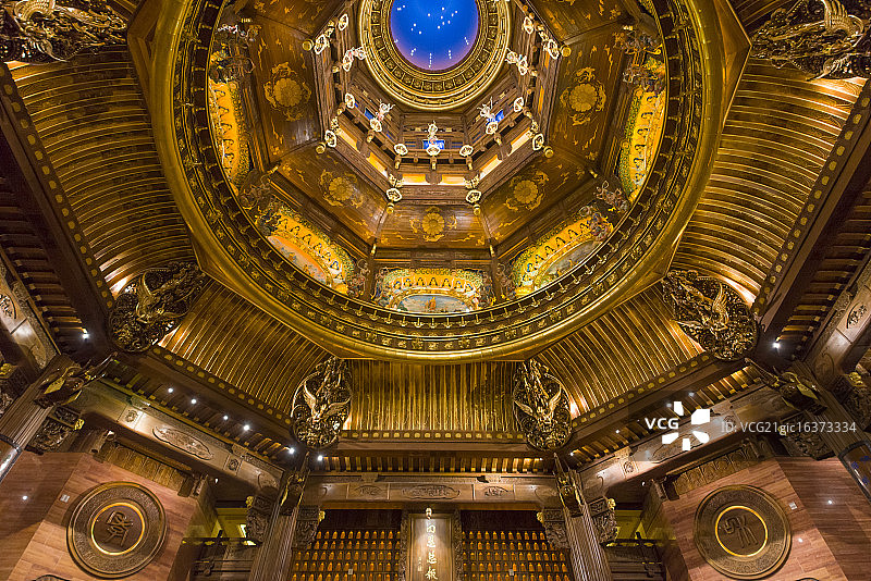 无锡灵山大佛梵宫佛教屋顶图片素材