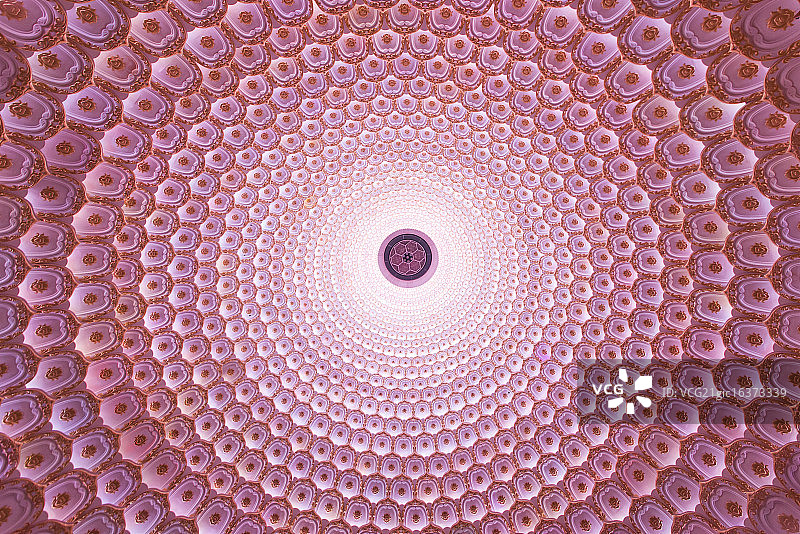 无锡梵宫屋顶，佛教背景。图片素材