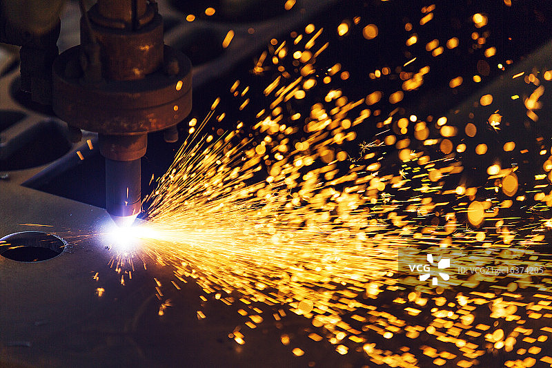 等离子割炬图片素材